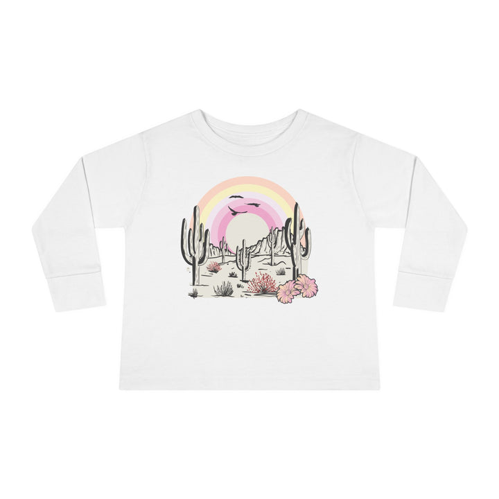 Desert Rainbow - Toddler Long Sleeve Tee