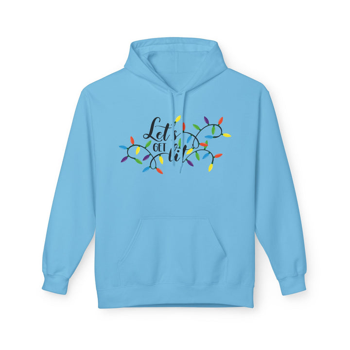 Let's Get Lit - Unisex Midweight Softstyle Fleece Hoodie