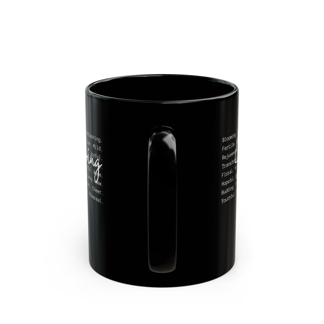 Spring - Black Mug (11oz, 15oz)