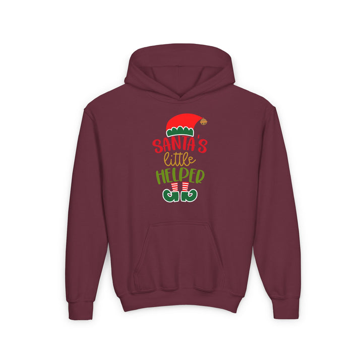 Santa's Little Helper - Youth Heavy Blend Hooded Sweatshirt