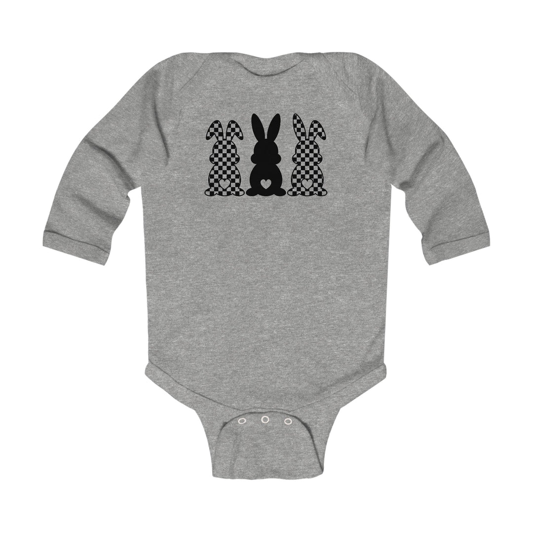 Heart Bunny - Infant Long Sleeve Bodysuit