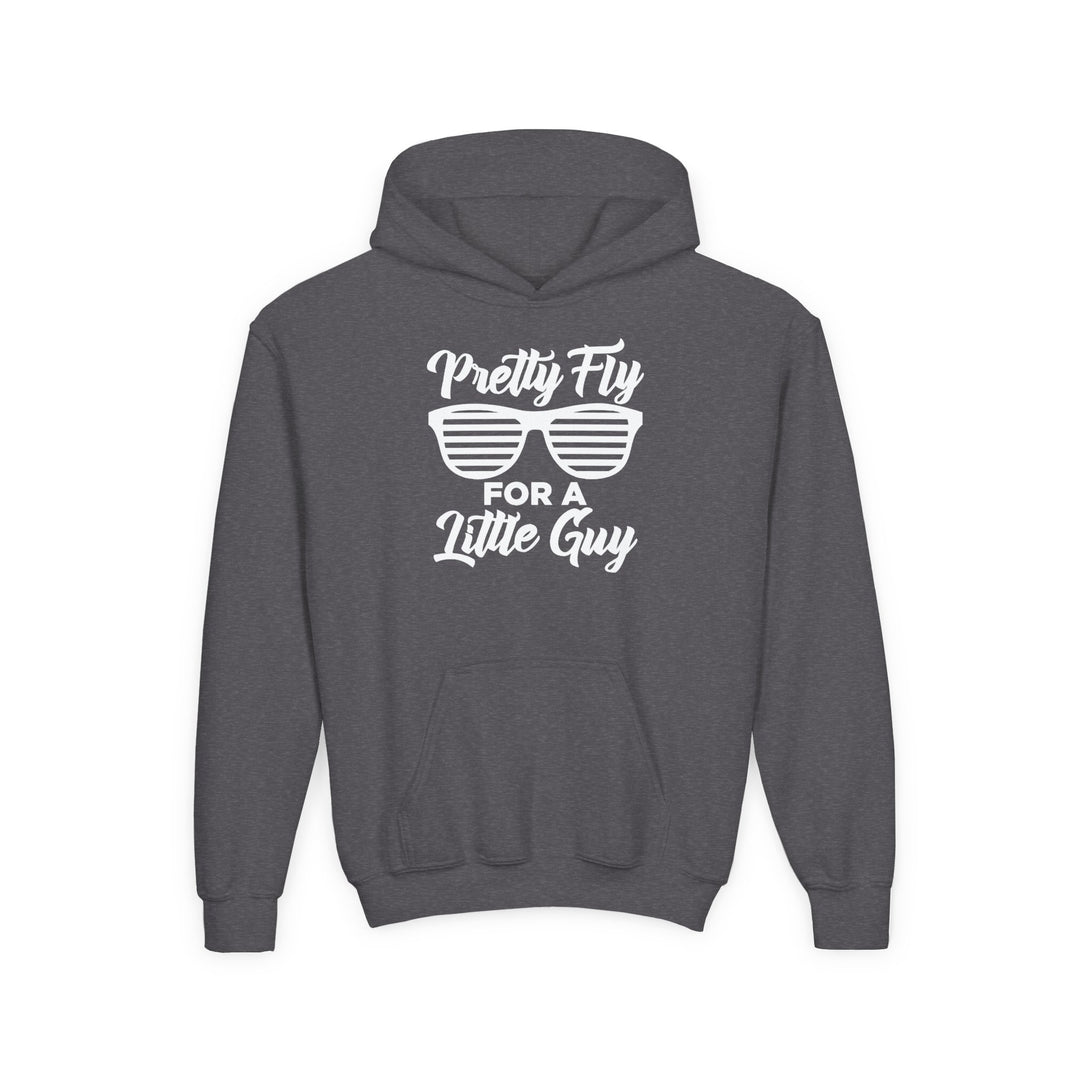Pretty Fly For A Little Guy - Youth Heavy Blend Hooded Sweatshirt