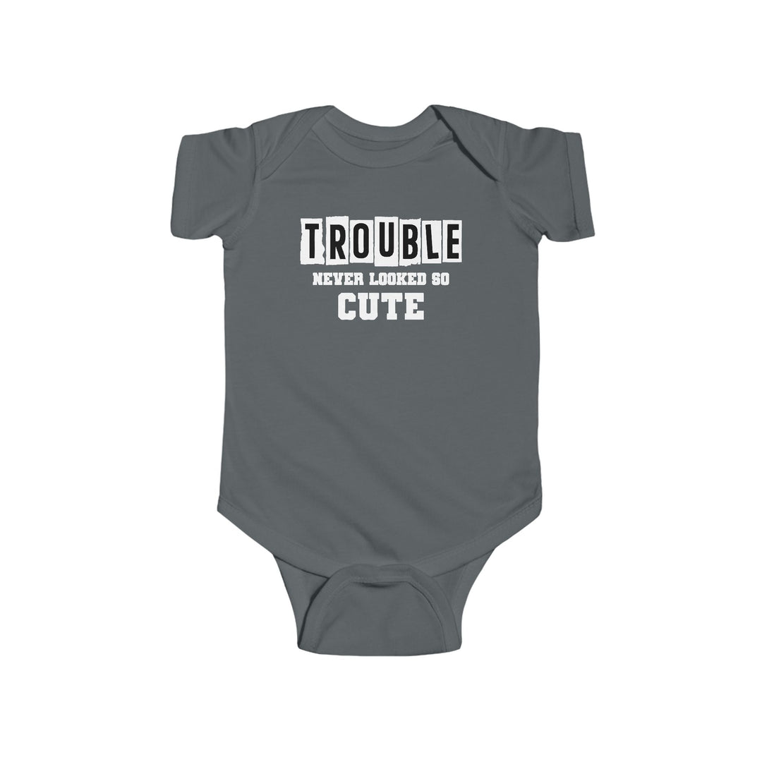 Trouble Never Looked So Cute - Infant Fine Jersey Bodysuit