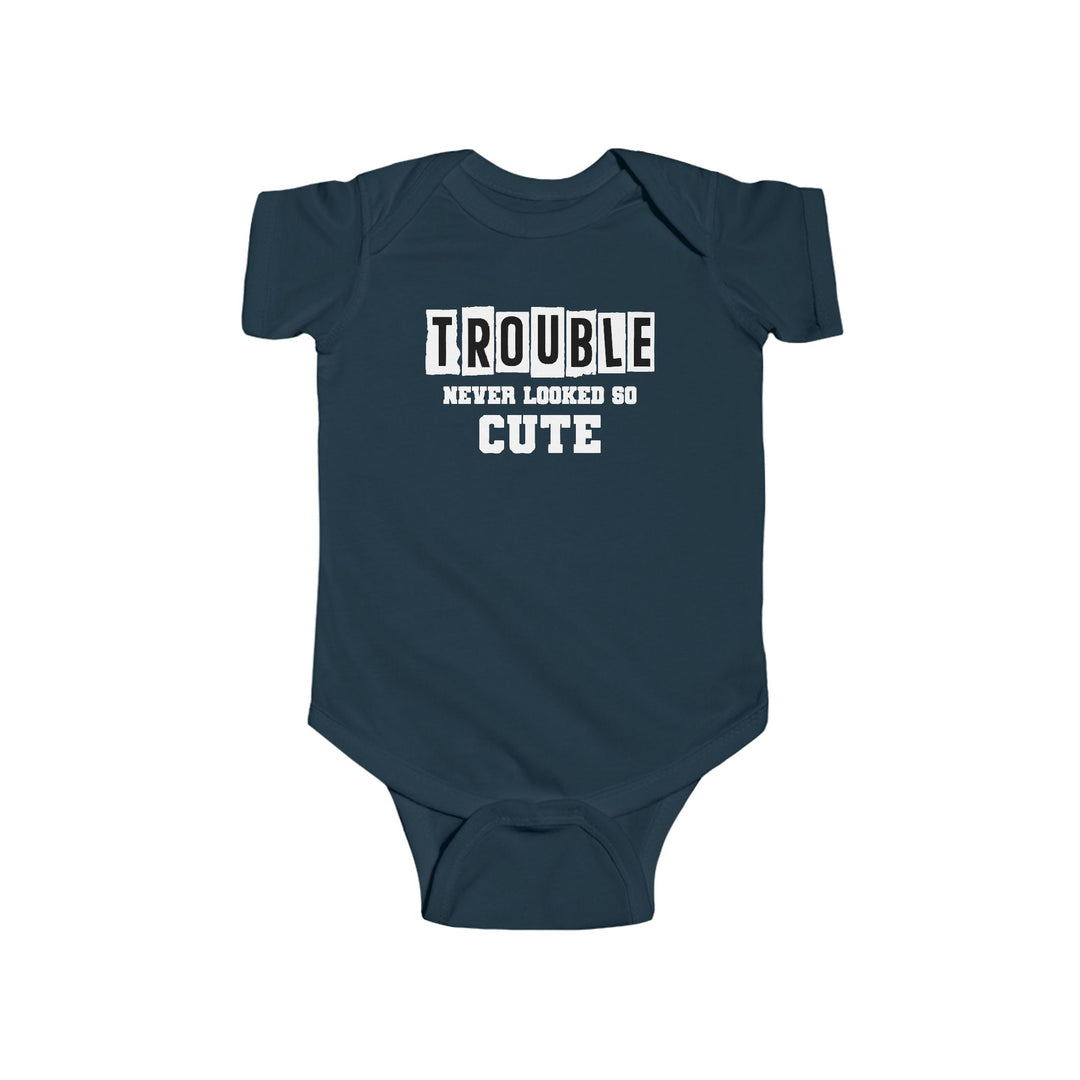 Trouble Never Looked So Cute - Infant Fine Jersey Bodysuit
