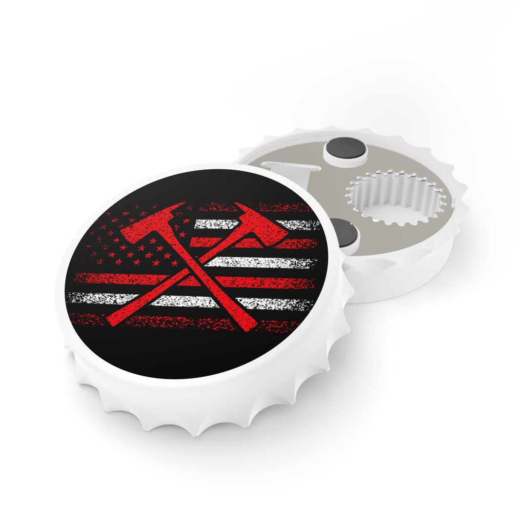 Firefighter American Flag - Bottle Opener