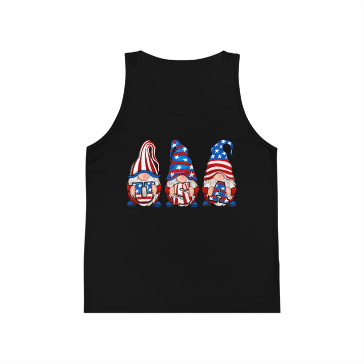 4th Of July Gnomes - Kid's Jersey Tank Top