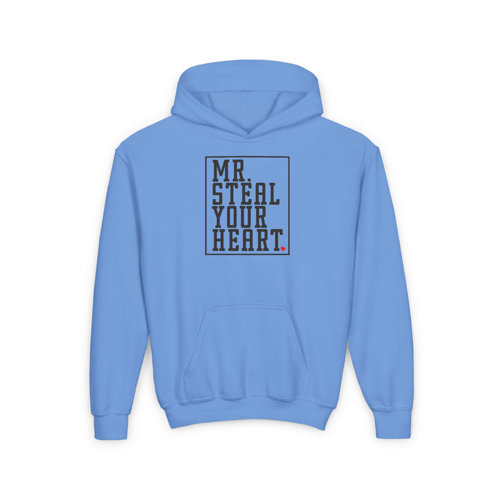 Mr. Steal Your Heart - Youth Heavy Blend Hooded Sweatshirt