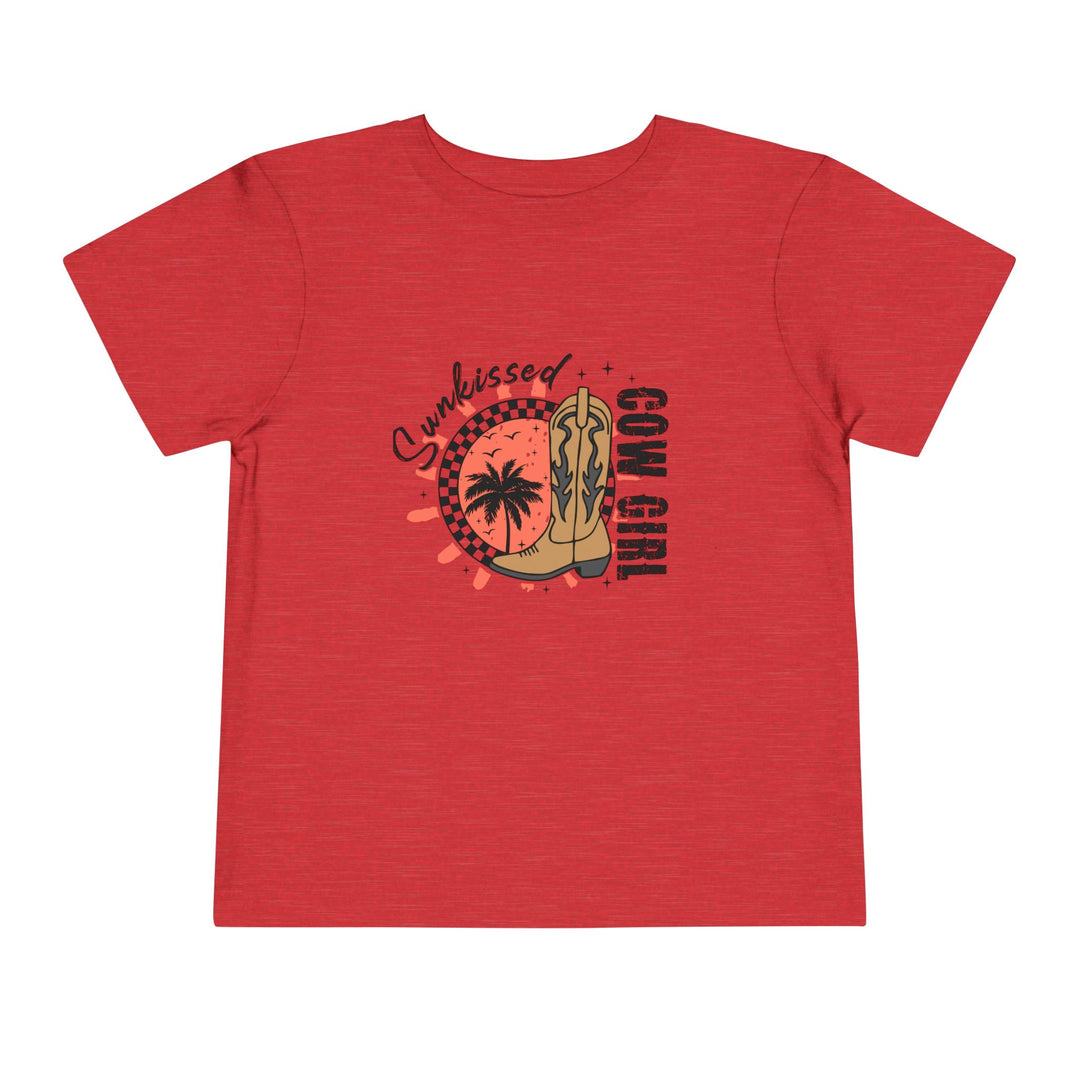 Sunkissed Cowgirl - Toddler Short Sleeve Tee
