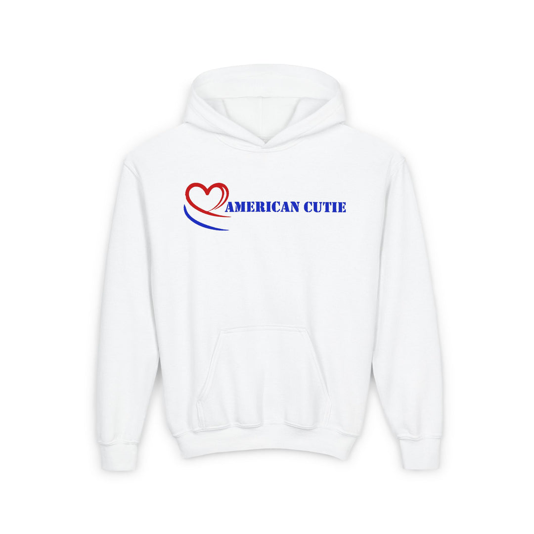 American Cutie - Youth Heavy Blend Hooded Sweatshirt