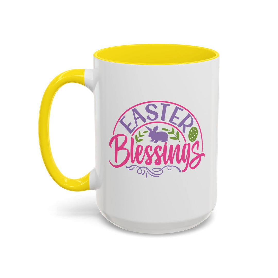 Easter Blessings - Accent Coffee Mug (11, 15oz)