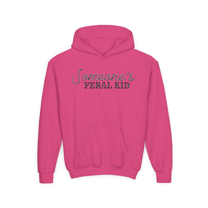 Someone's Feral Kid - Youth Heavy Blend Hooded Sweatshirt
