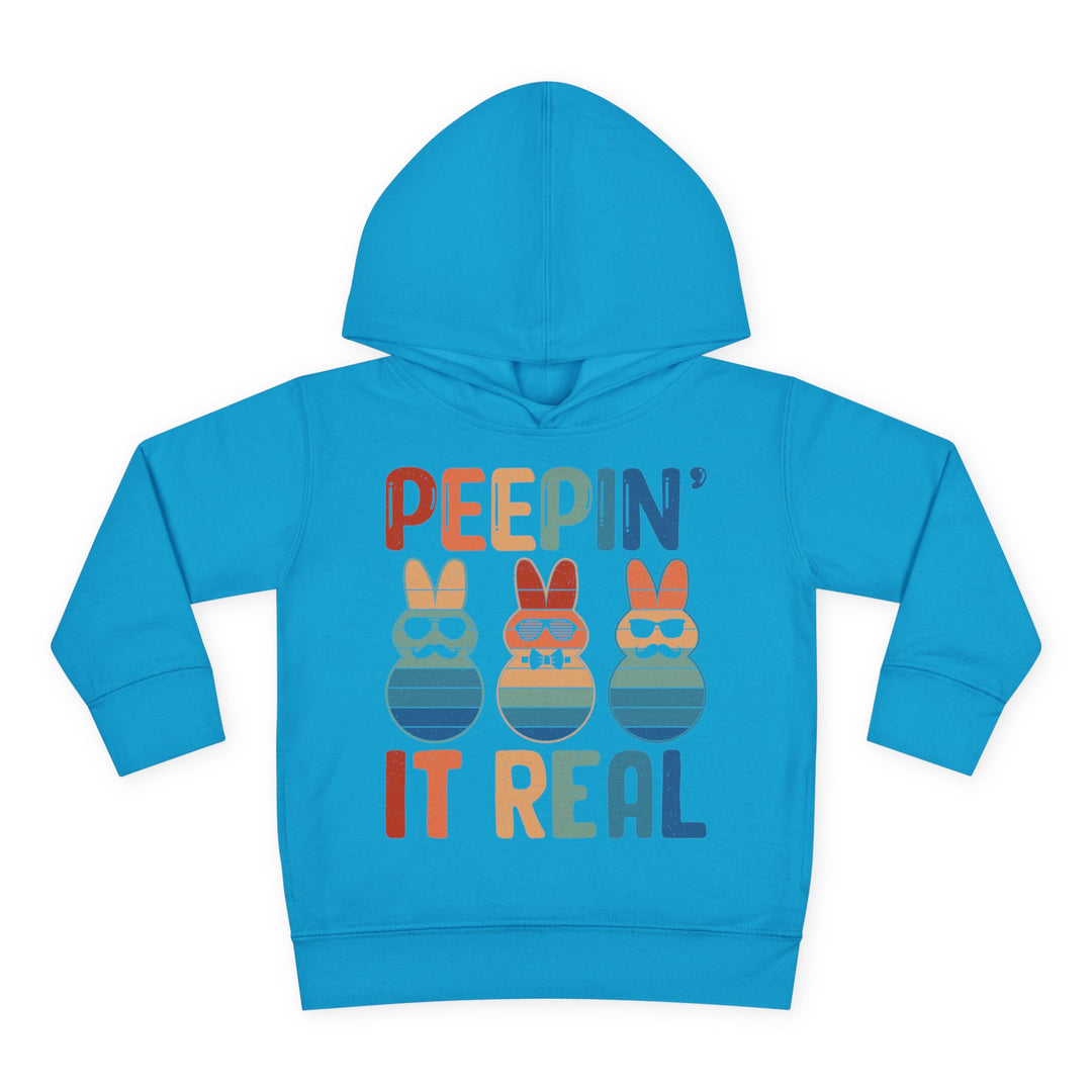 Peepin It Real - Toddler Pullover Fleece Hoodie
