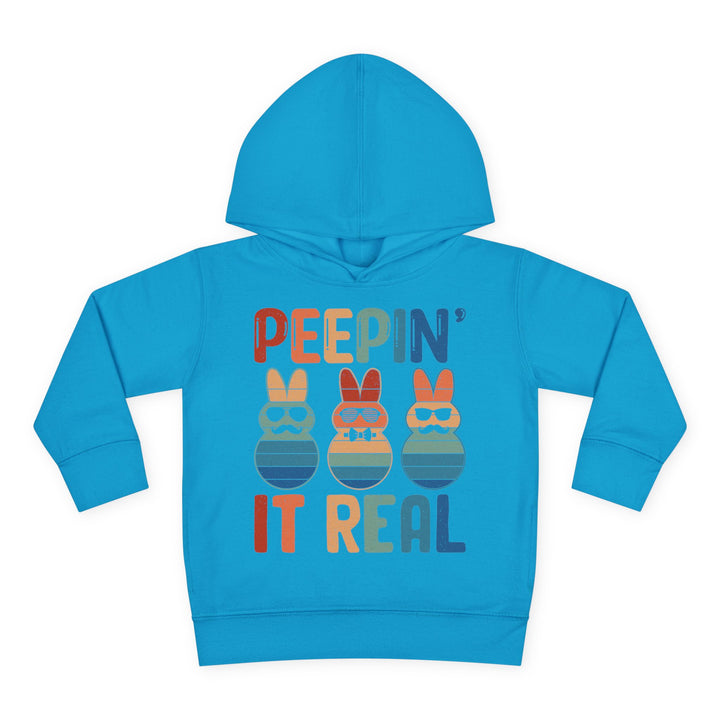 Peepin It Real - Toddler Pullover Fleece Hoodie