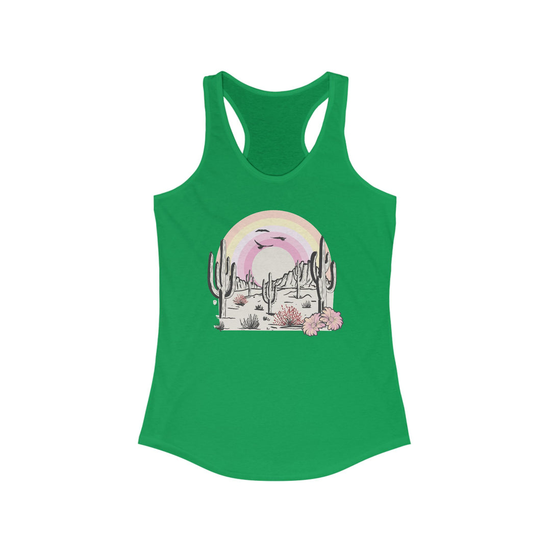Desert Rainbow - Women's Ideal Racerback Tank