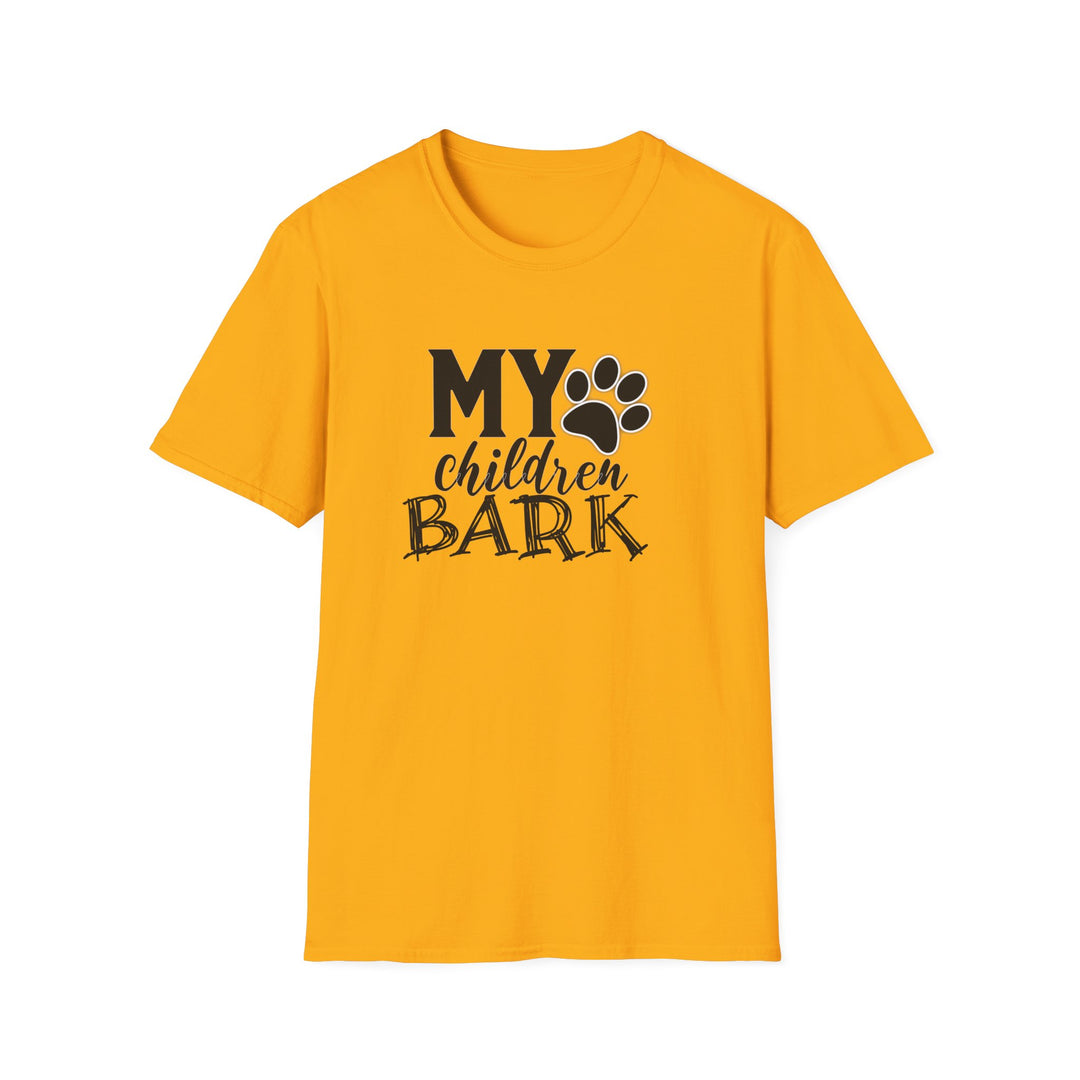 My Children Bark - Unisex Softstyle T-Shirt