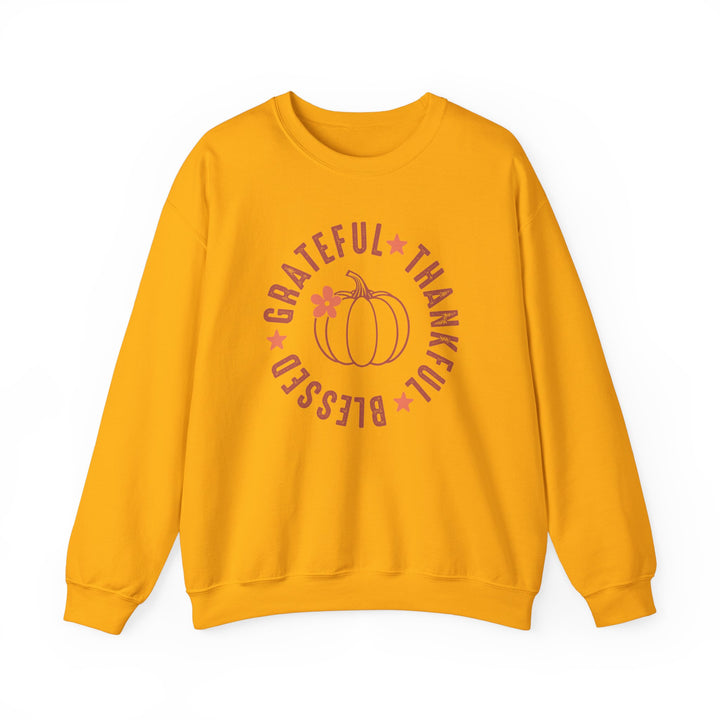 Grateful Thankful Blessed - Unisex Heavy Blend™ Crewneck Sweatshirt