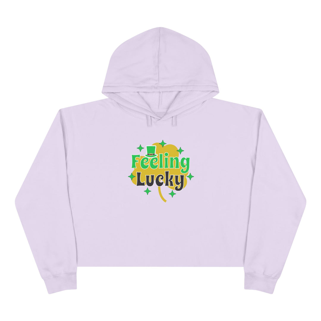 Feeling Lucky - Crop Hoodie
