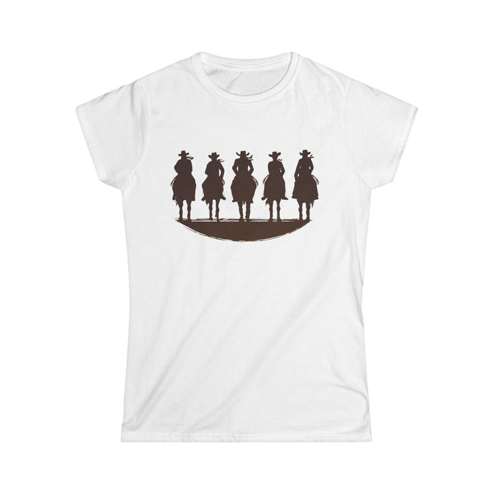 Cowboy Silhouette - Women's Softstyle Tee