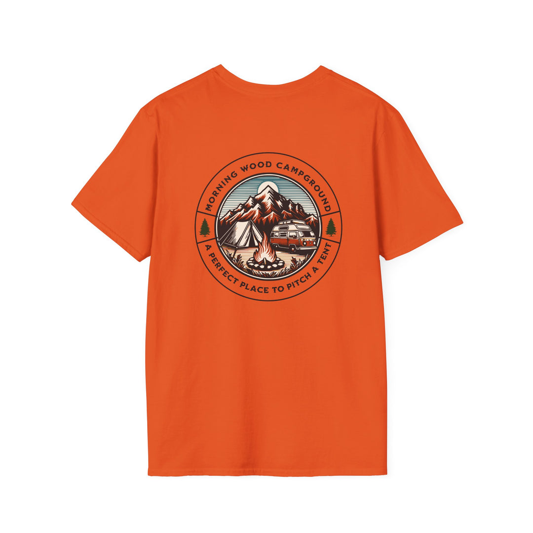 Morning Wood Campground - Unisex Softstyle T-Shirt