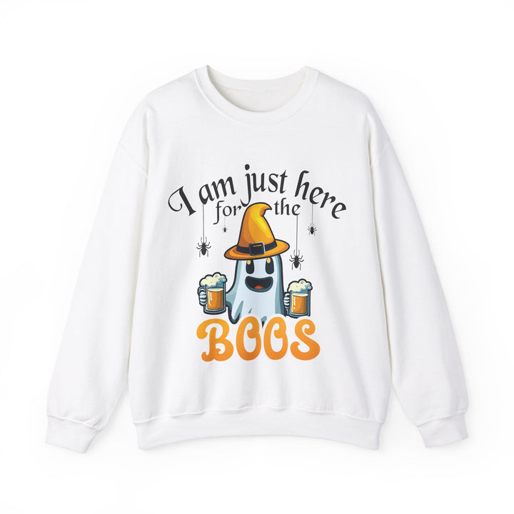 Here For The Boos - Unisex Heavy Blend™ Crewneck Sweatshirt