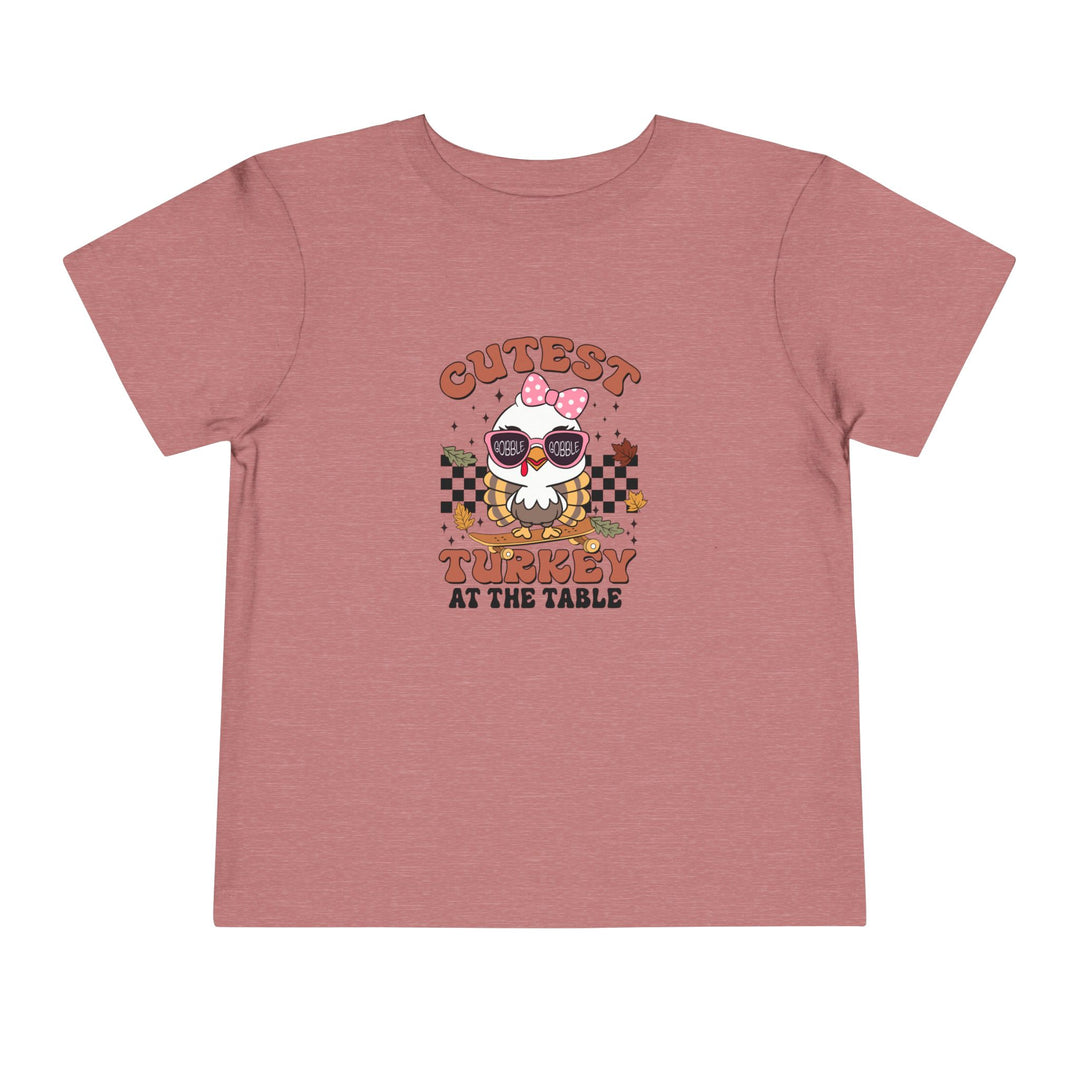 Cutest Turkey Girls -Toddler Short Sleeve Tee