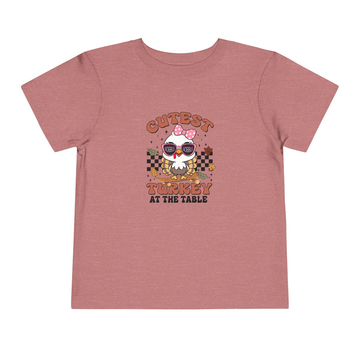 Cutest Turkey Girls -Toddler Short Sleeve Tee