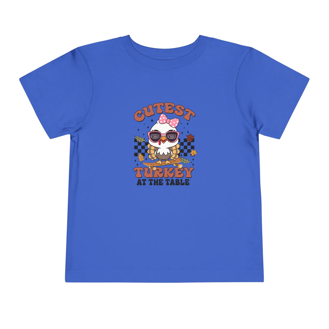 Cutest Turkey Girls -Toddler Short Sleeve Tee