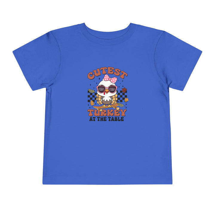 Cutest Turkey Girls -Toddler Short Sleeve Tee