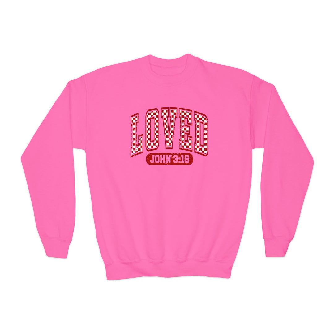 John 3:16 - Youth Crewneck Sweatshirt