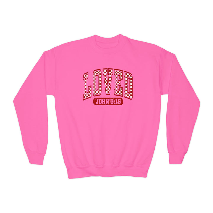 John 3:16 - Youth Crewneck Sweatshirt