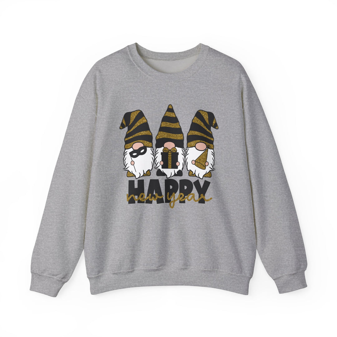 Happy New Year Gnomes - Unisex Heavy Blend™ Crewneck Sweatshirt