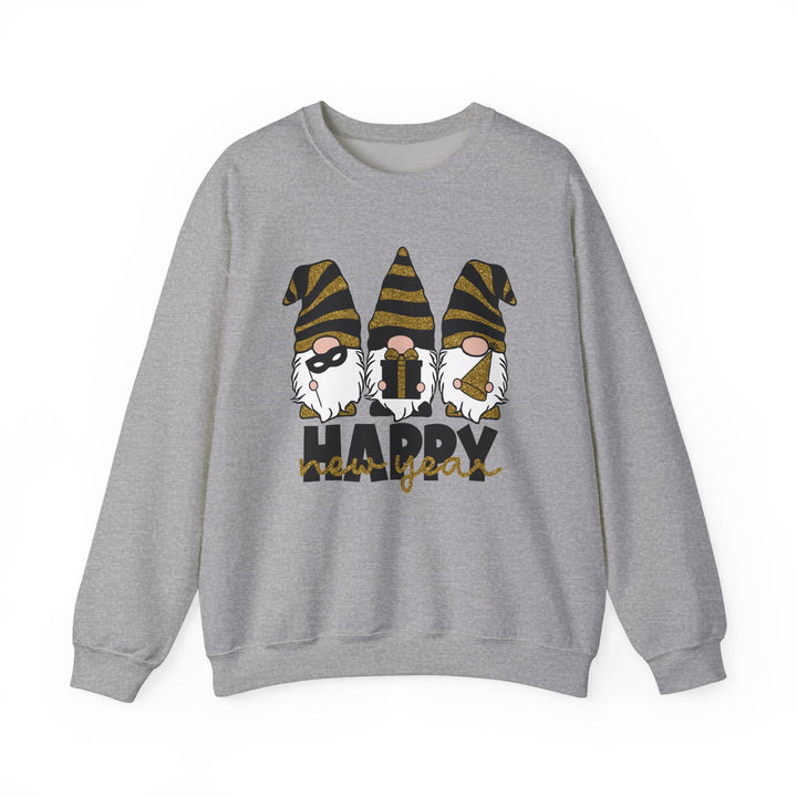 Happy New Year Gnomes - Unisex Heavy Blend™ Crewneck Sweatshirt