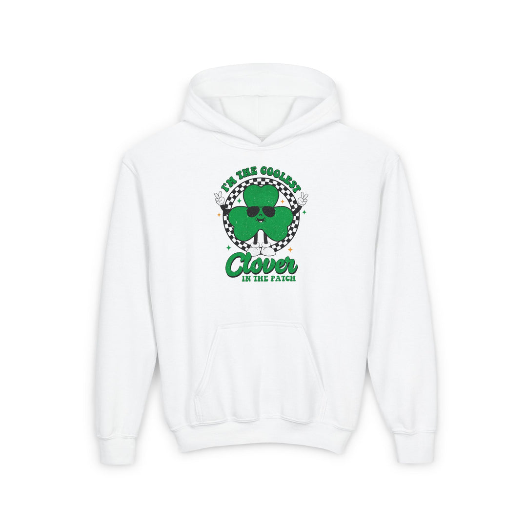 Coolest Clover - Youth Heavy Blend Hooded Sweatshirt
