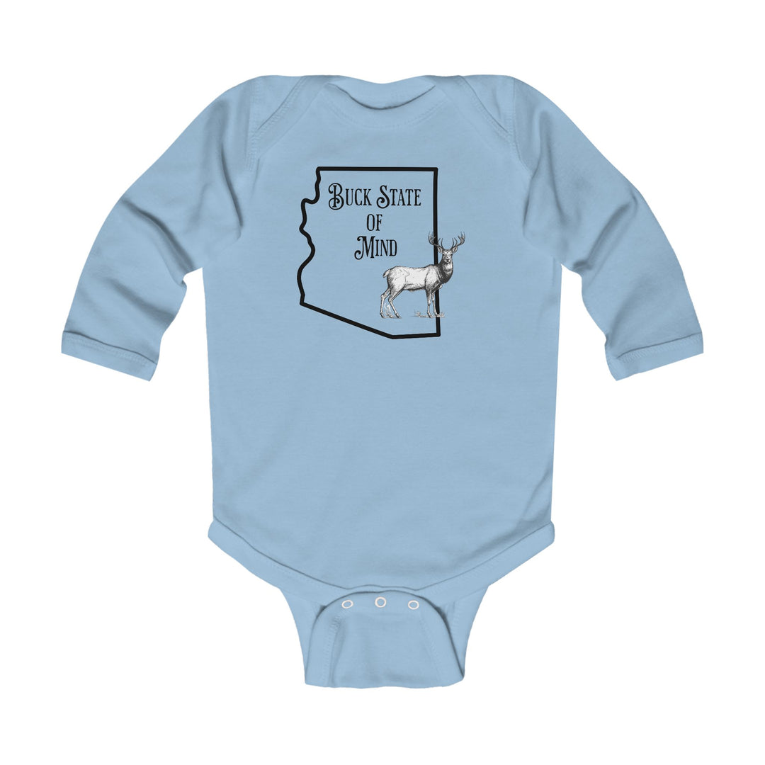 Buck State Of Mind - Infant Long Sleeve Bodysuit