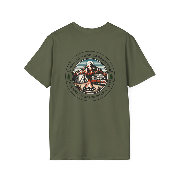 Morning Wood Campground - Unisex Softstyle T-Shirt