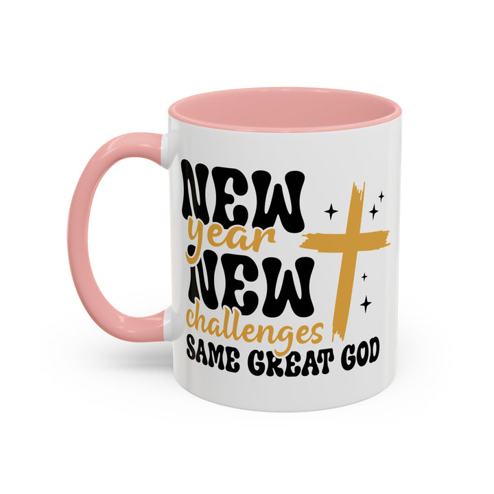 New Year Same Great God - Accent Coffee Mug (11, 15oz)