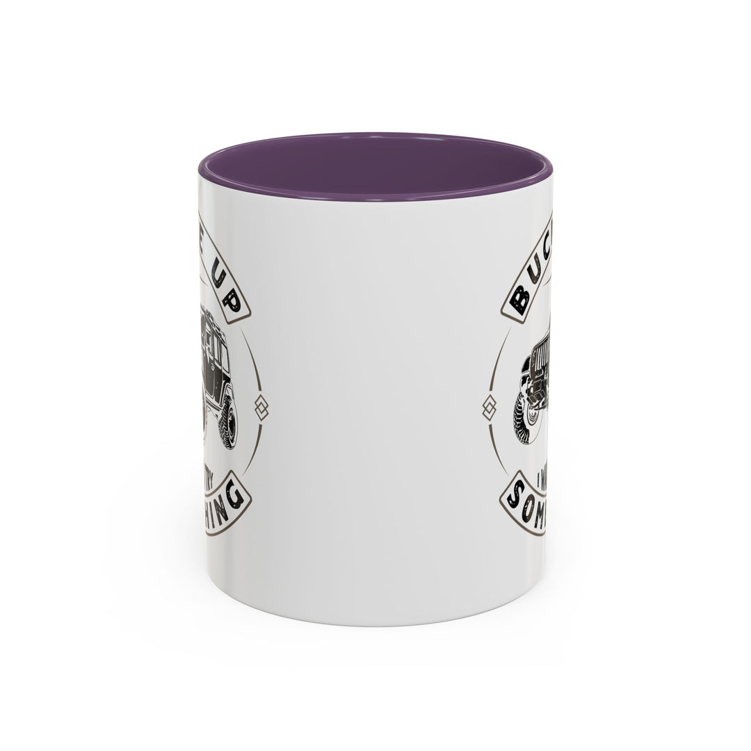 Buckle Up - Accent Coffee Mug (11, 15oz)