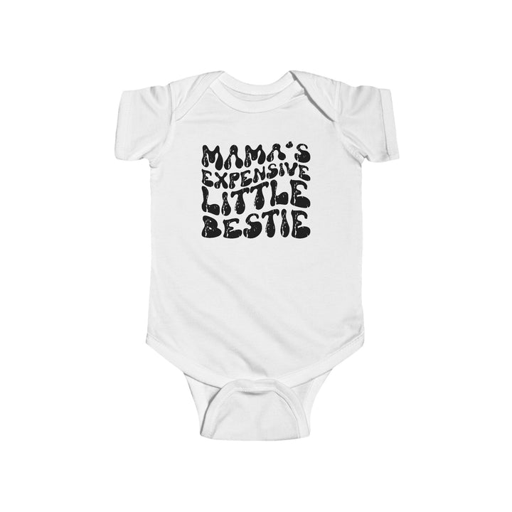 Mamas Little Bestie - Infant Fine Jersey Bodysuit