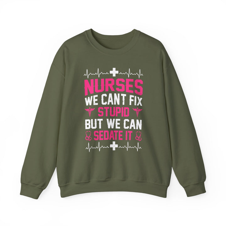 Can't Fix Stupid - Unisex Heavy Blend™ Crewneck Sweatshirt