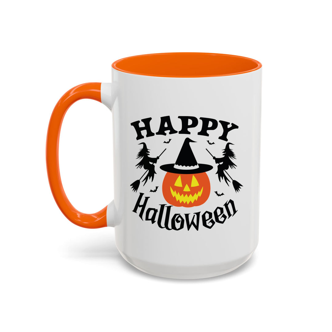 Happy Halloween - Accent Coffee Mug (11, 15oz)