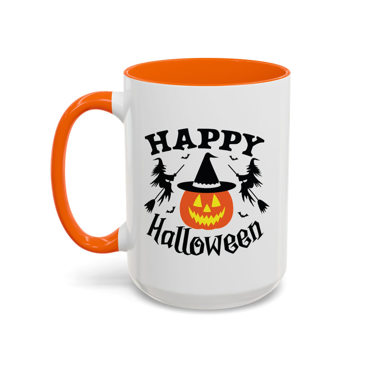 Happy Halloween - Accent Coffee Mug (11, 15oz)