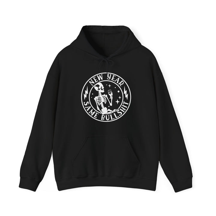 New Year Same Bullsh*t - Unisex Heavy Blend™ Hooded Sweatshirt