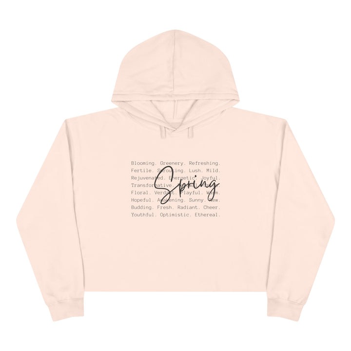 Spring - Crop Hoodie