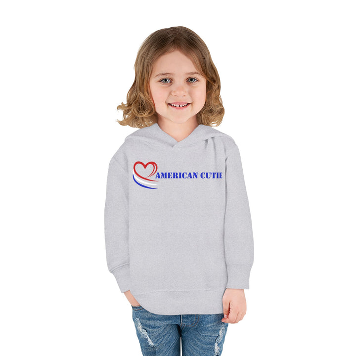 American Cutie - Toddler Pullover Fleece Hoodie