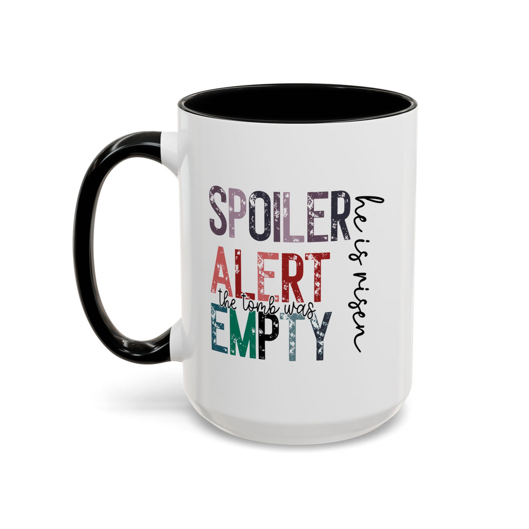 Spoiler Alert - Accent Coffee Mug (11, 15oz)