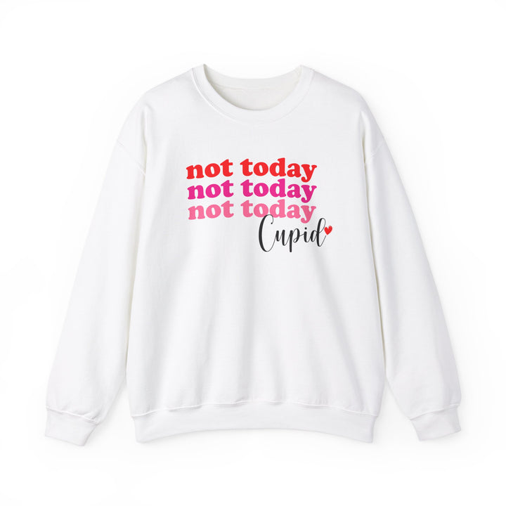 Not Today Cupid - Unisex Heavy Blend™ Crewneck Sweatshirt