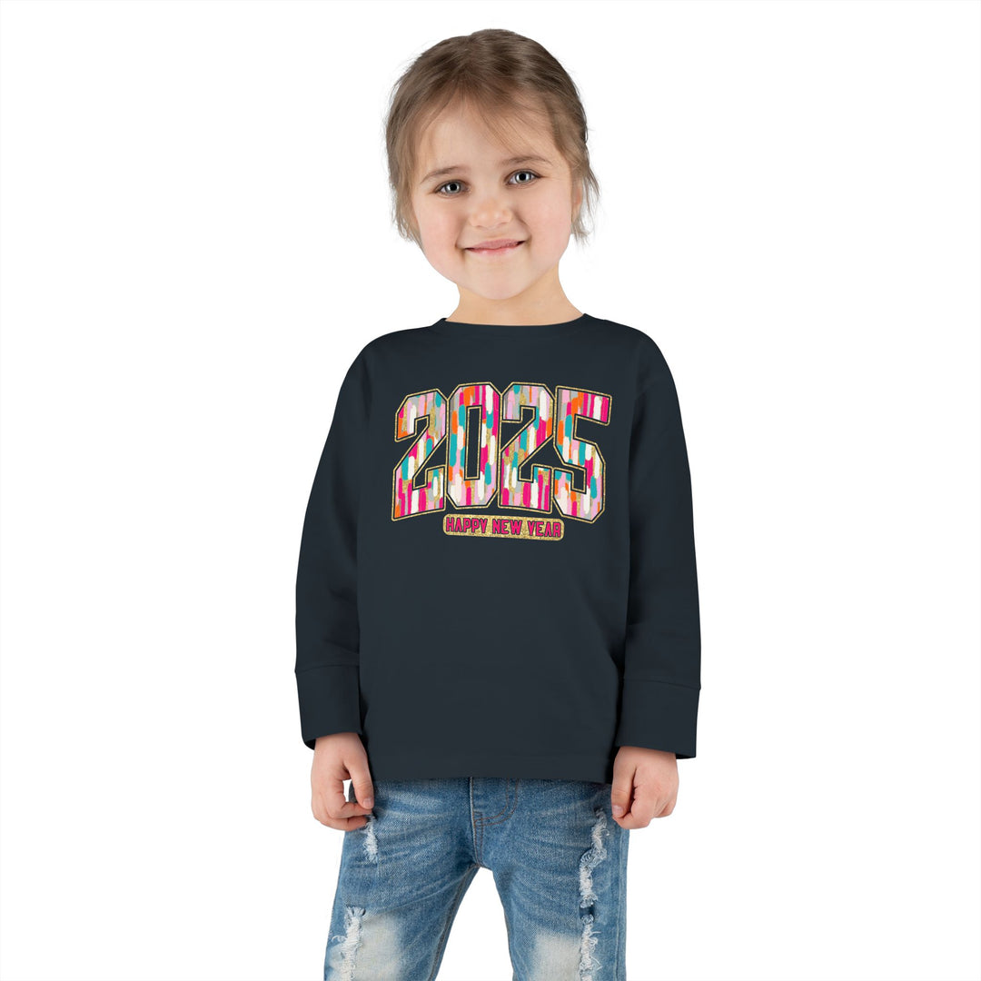 2025 Happy New Year - Toddler Long Sleeve Tee