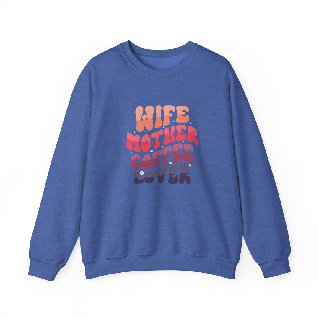 Wife-Mother - Unisex Heavy Blend™ Crewneck Sweatshirt