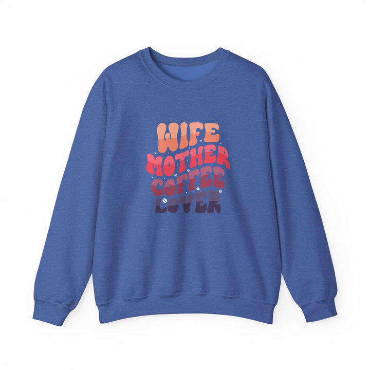 Wife-Mother - Unisex Heavy Blend™ Crewneck Sweatshirt