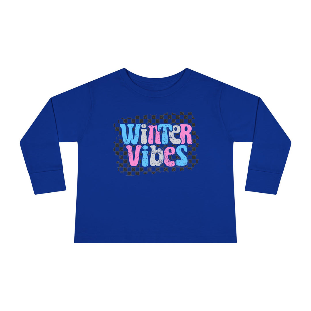 Winter Vibes - Toddler Long Sleeve Tee